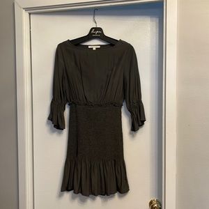 Almost new (worn once) Grade&Gather long-sleeve dusty green size SMALL dress.